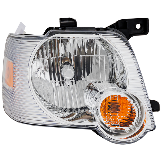 EXPLORER 06-10 HEAD LAMP RH, Assembly, Halogen, Clear Lens