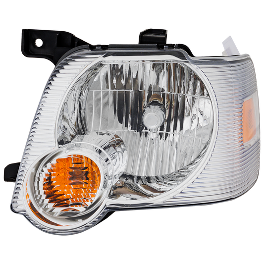 EXPLORER 06-10 HEAD LAMP LH, Assembly, Halogen, Clear Lens