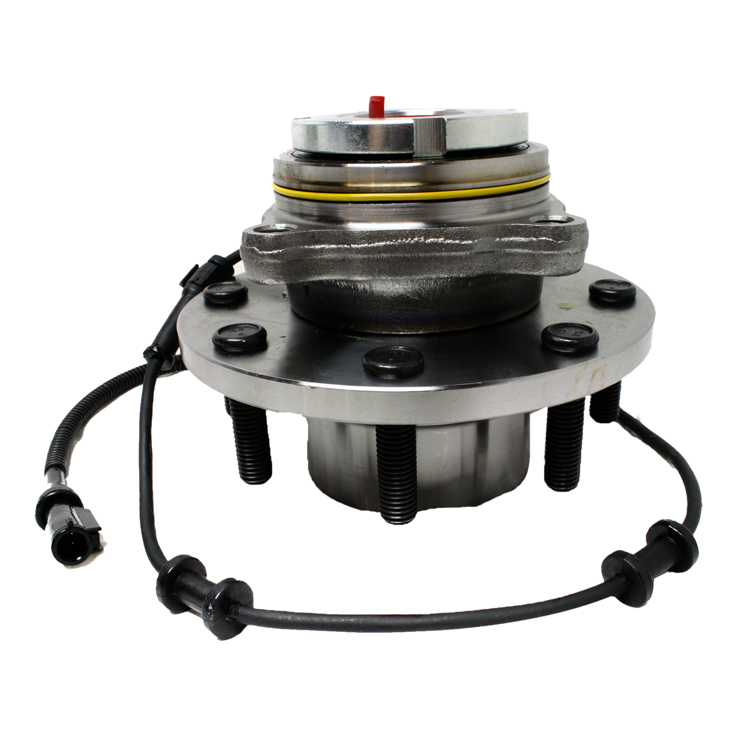 F SERIES SUPER DUTY PICKUP 99-04 FRONT HUB ASSEMBLY RH=LH, 8 Studs, 8 x 6.69 in. Bolt Pattern, 55-spline, Tapered Bearing Type