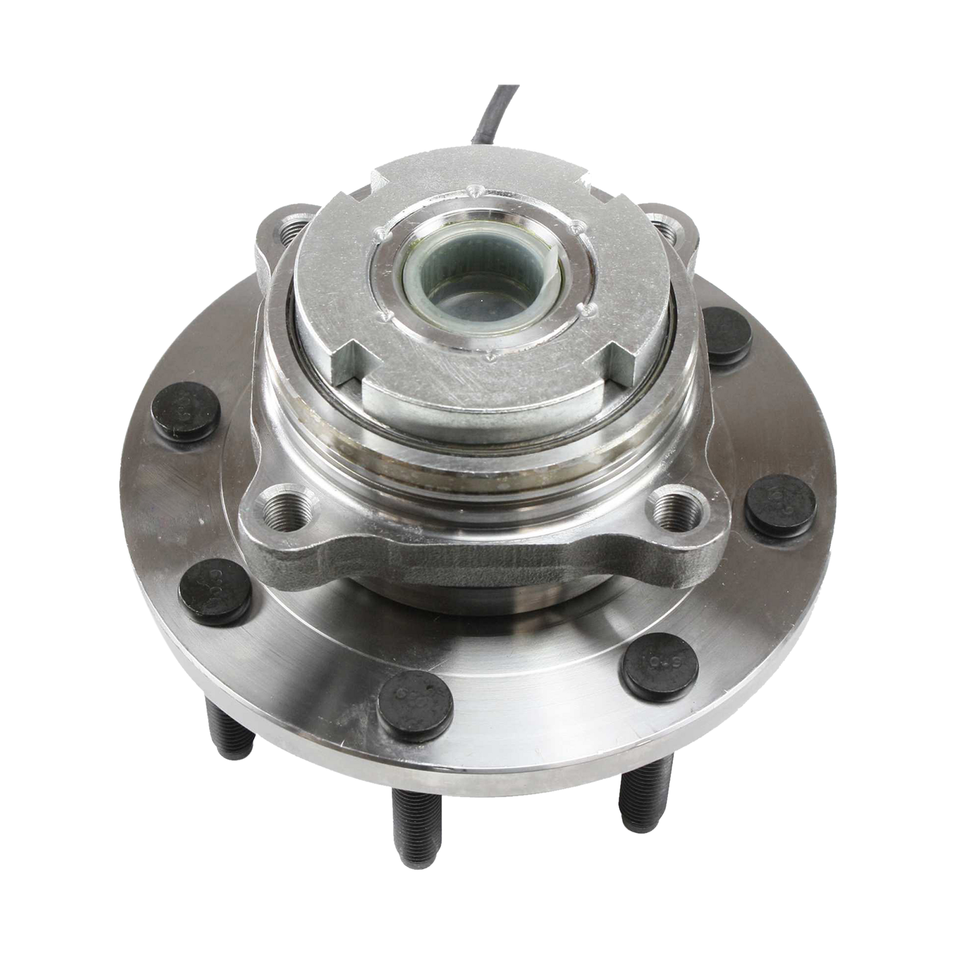 F-SERIES SUPER DUTY PICKUP 99-04/EXCURSION 00-05 FRONT HUB ASSEMBLY RH=LH, 8 Studs, 8 x 6.69 in. Bolt Pattern, Coarse Thread Studs