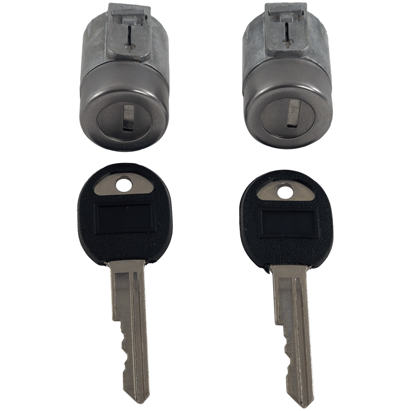 C/K FULL SIZE P/U 88-94 DOOR LOCK CYLINDER, Chrome, w/ Keys