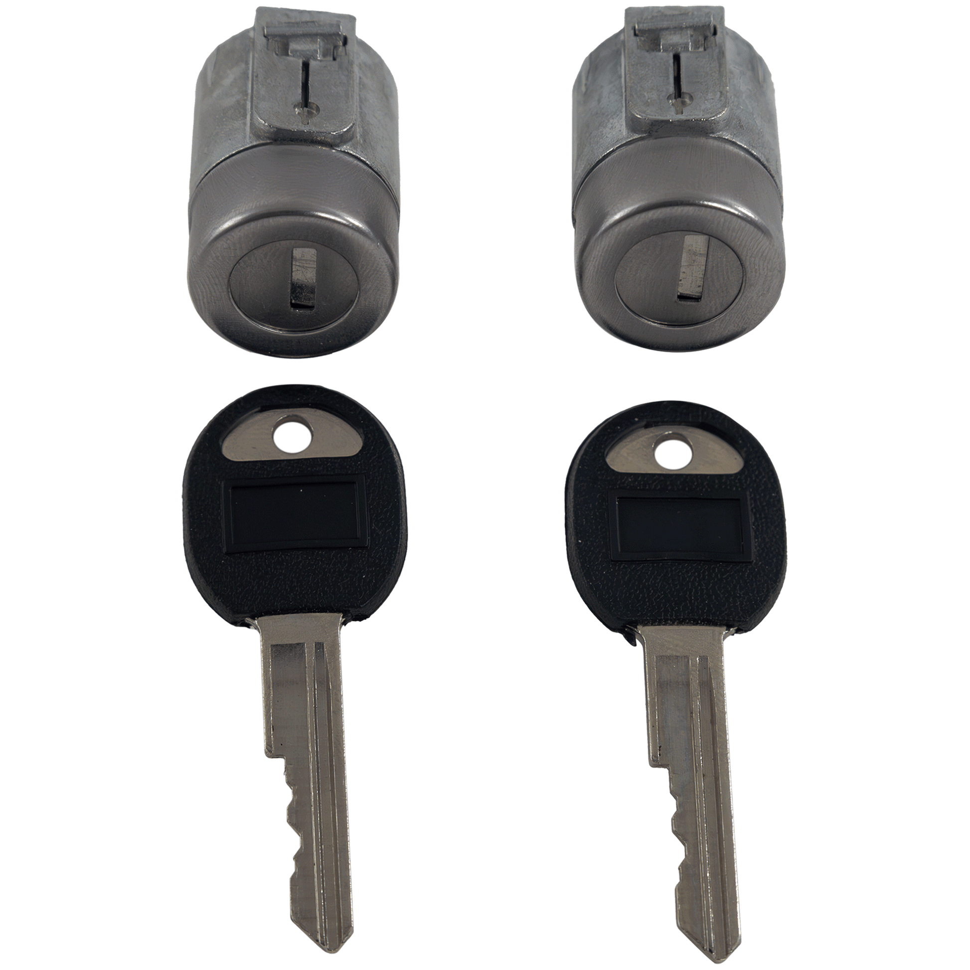 C/K FULL SIZE P/U 88-94 DOOR LOCK CYLINDER, Chrome, w/ Keys