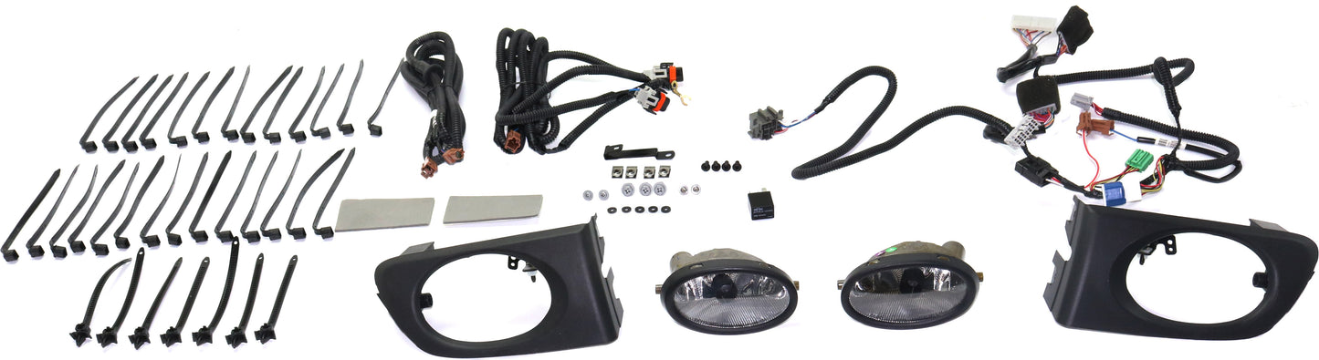 CIVIC 03-03 FRONT FOG LAMP RH AND LH, Assembly, DX/HX Models, Coupe