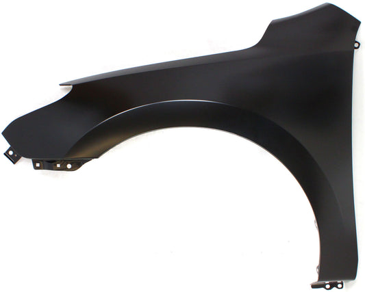 ELANTRA 09-12 FRONT FENDER LH, Primed, Touring Model, w/o Signal Light Hole