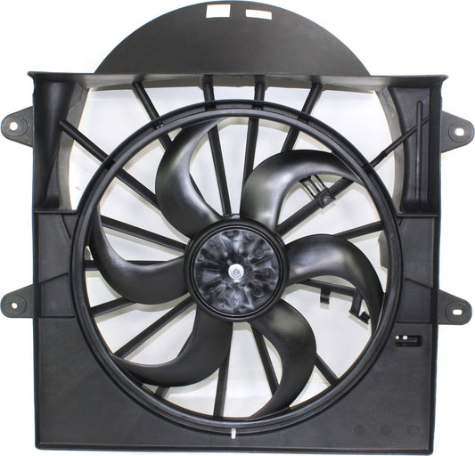 GRAND CHEROKEE 05-09 RADIATOR FAN SHROUD ASSEMBLY, 3.7L/4.7L Eng.