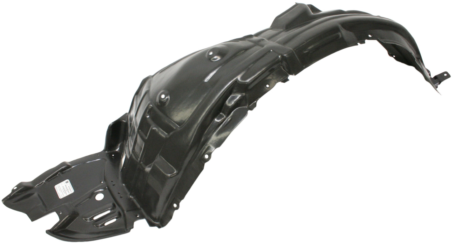 GS350/GS450H/GS460 08-11 FRONT FENDER LINER LH, Inner, Plastic, Vacuum Form