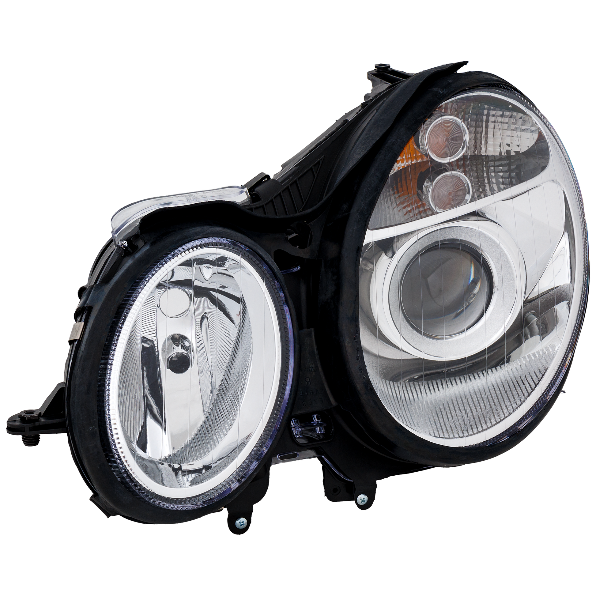 E-CLASS 03-06 HEAD LAMP LH, Assembly, Halogen, Sedan/Wagon
