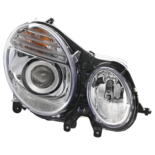 E-CLASS 07-09 HEAD LAMP RH, Assembly, Halogen, From 6-30-06