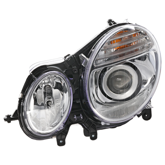 E-CLASS 07-09 HEAD LAMP LH, Assembly, Halogen, From 6-30-06