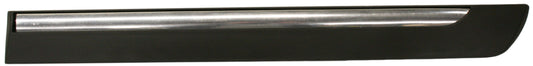 GRAND MARQUIS 06-08 REAR DOOR MOLDING LH, Black, w/ Chrome Mldg.