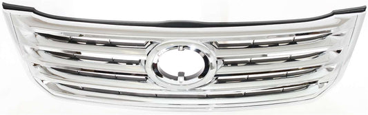 AVALON 08-10 GRILLE, Chrome Shell/Painted Black Insert, Limited/XLS Model