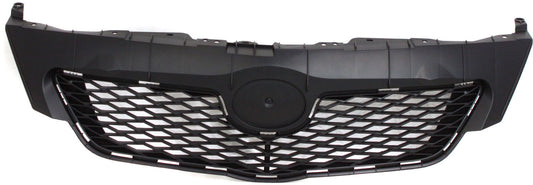 COROLLA 09-10 GRILLE, Textured Black Shell and Insert, North America Built Vehicle - CAPA