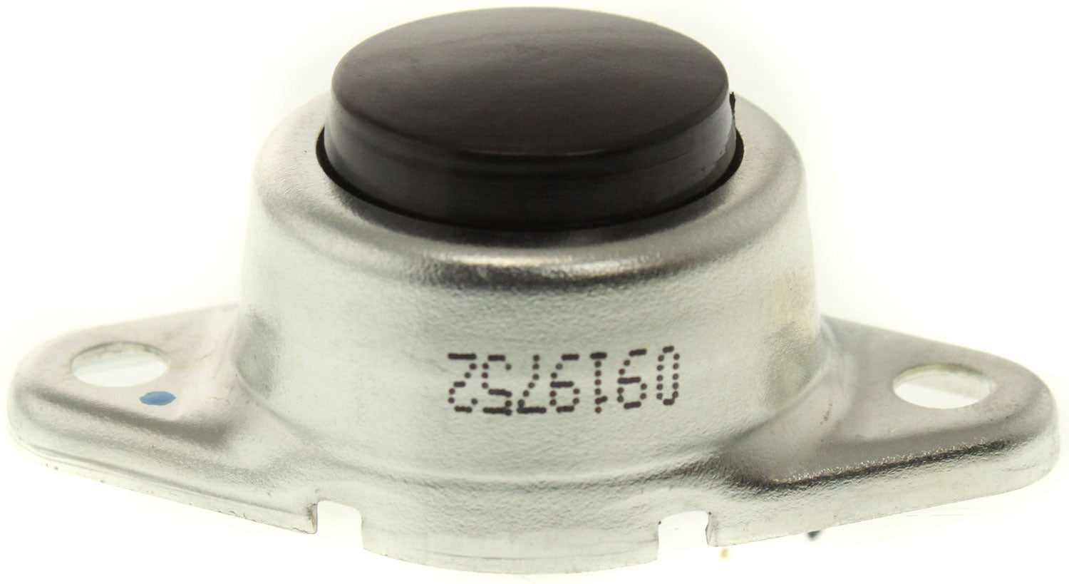 Universal HORN, Steel Shell, Flat Surface Mounting, Chrome Plated, Plastic Button