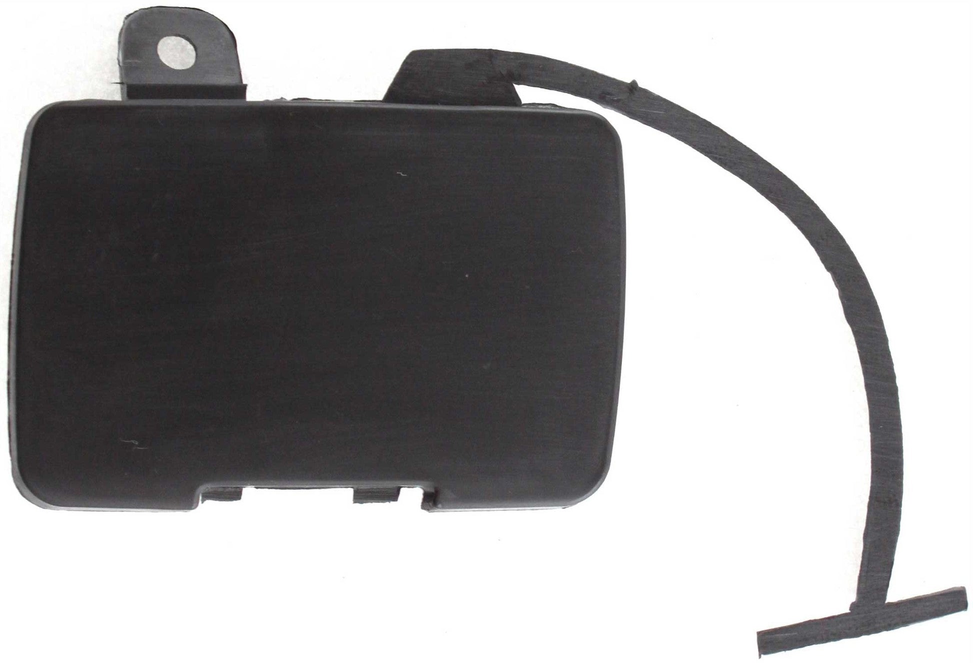 S60 01-04 FRONT BUMPER TOW HOOK RH, Cover, (Exc. R Models), Black