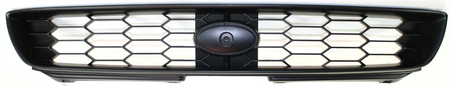 IMPREZA 02-03 GRILLE, Primed Shell and Insert