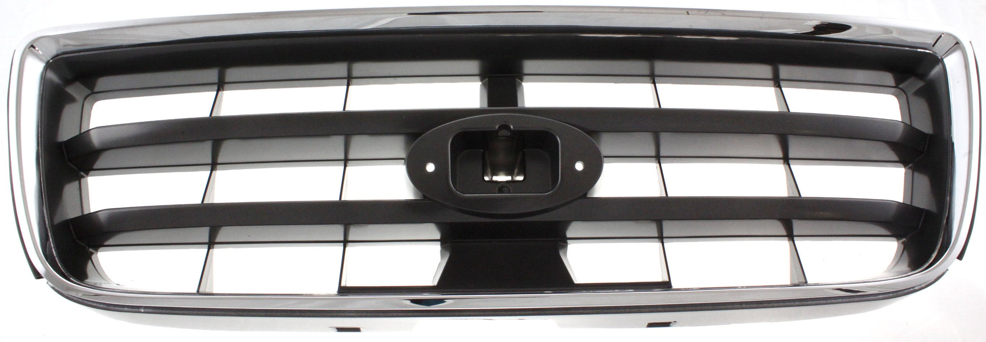 FORESTER 03-05 GRILLE, Chrome Shell/Painted Dark Gray Insert