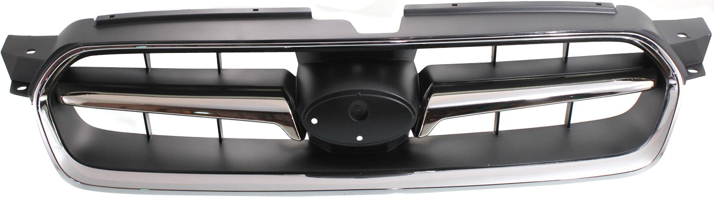 LEGACY 05-07 GRILLE, Chrome Shell/Painted Black Insert