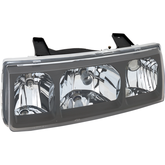 VUE 02-04 HEAD LAMP LH, Assembly, Halogen, Black Interior