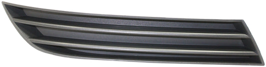 AURA 07-09 FRONT BUMPER GRILLE RH, Outer, Lower Grille, Black, XE/Hybrid Models