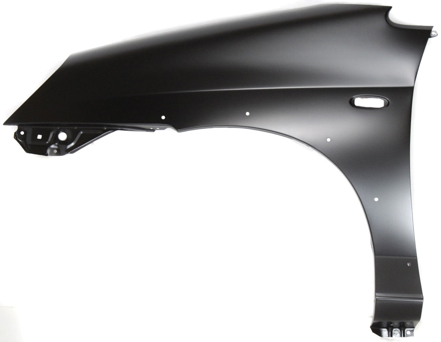 AERIO 02-07 FRONT FENDER LH, Primed, USA Built Vehicle, w/ Side Molding Holes
