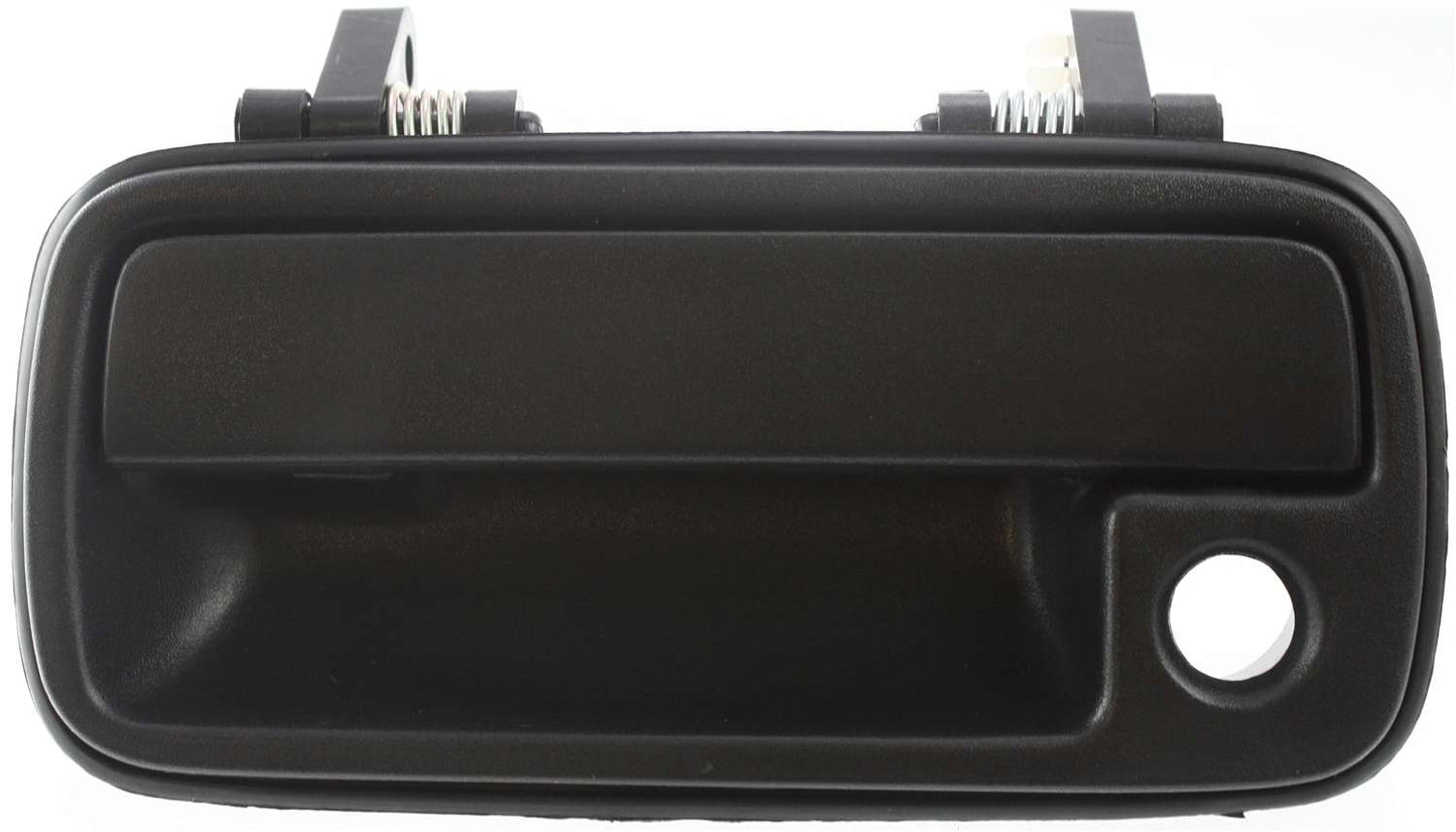 TRACKER 89-97/SIDEKICK 91-98 FRONT EXTERIOR DOOR HANDLE LH, Plastic, Textured Black, w/ Keyhole 4-Door Model