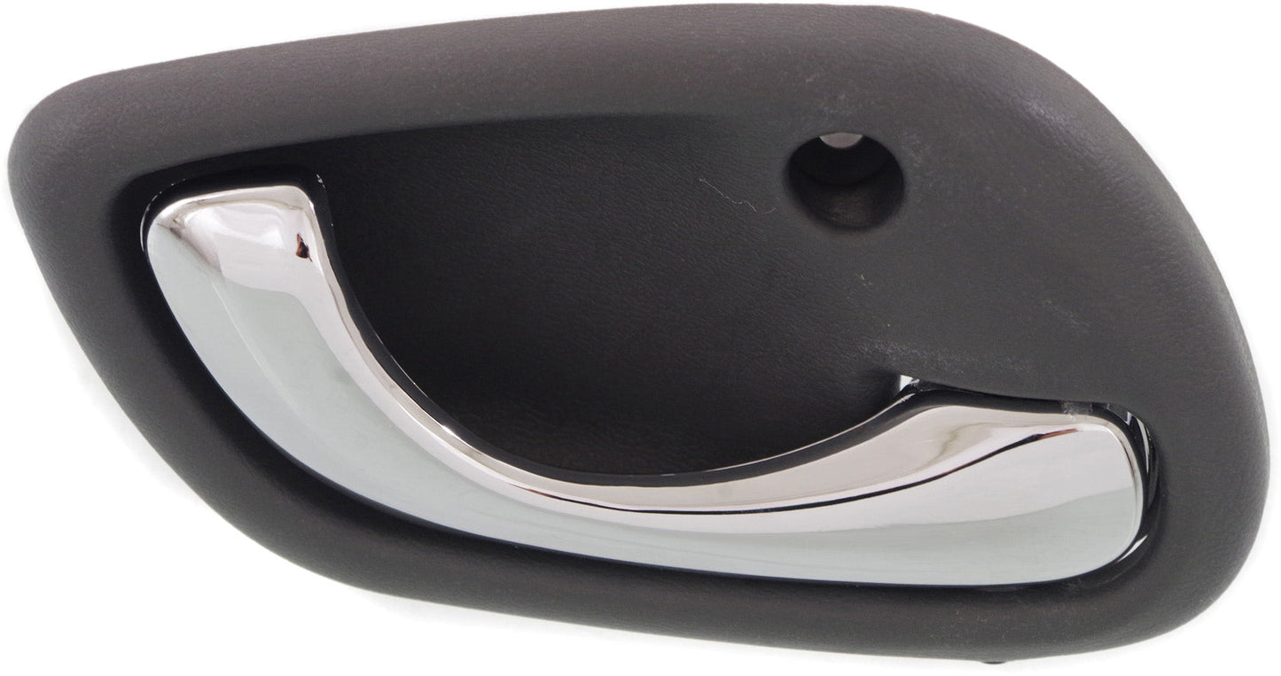 ESTEEM 95-02 / XL-7 02-06 FRONT OR REAR INTERIOR DOOR HANDLE RH, Chrome Lever, Gray Housing
