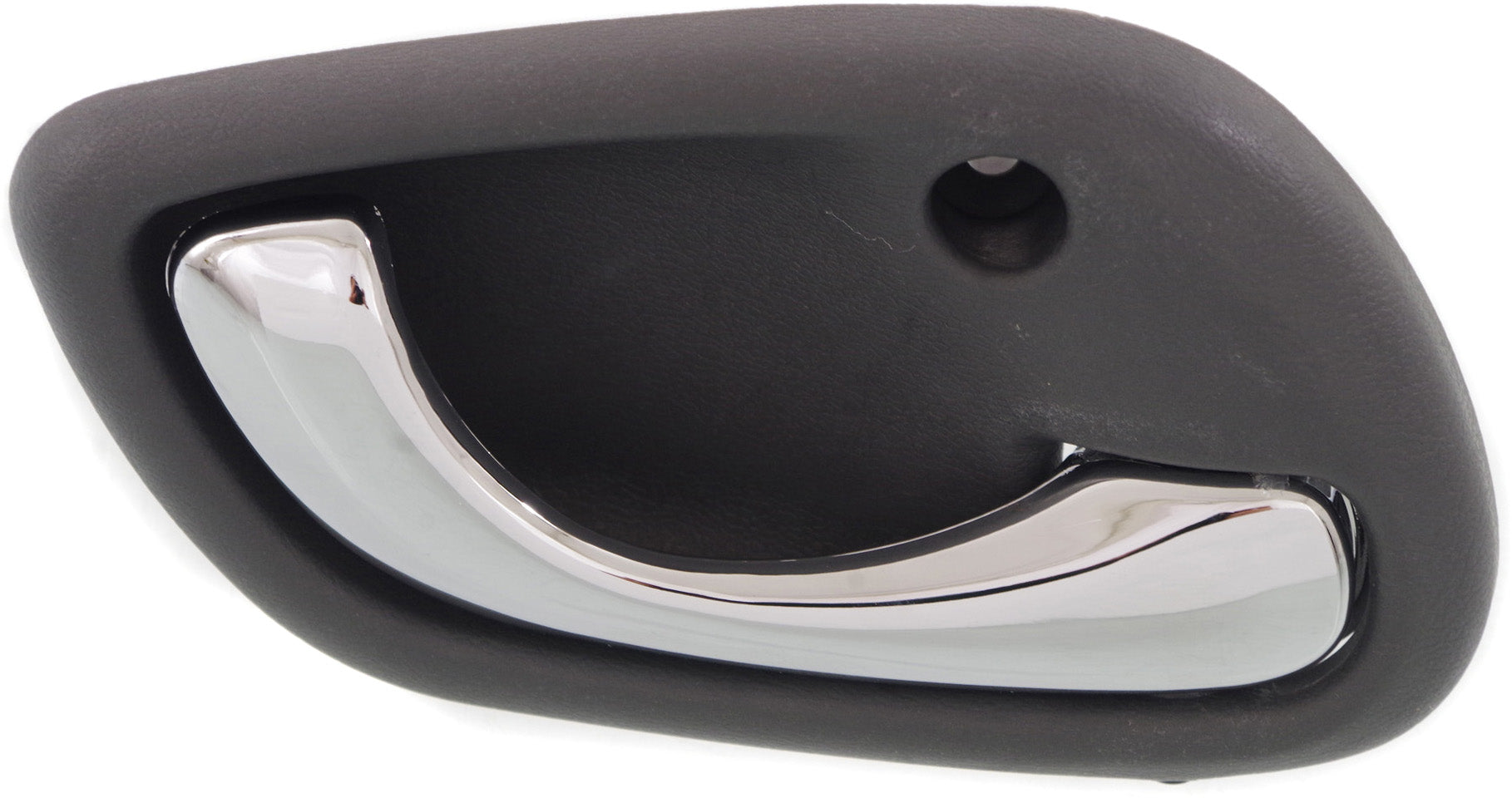 ESTEEM 95-02 / XL-7 02-06 FRONT OR REAR INTERIOR DOOR HANDLE RH, Chrome Lever, Gray Housing