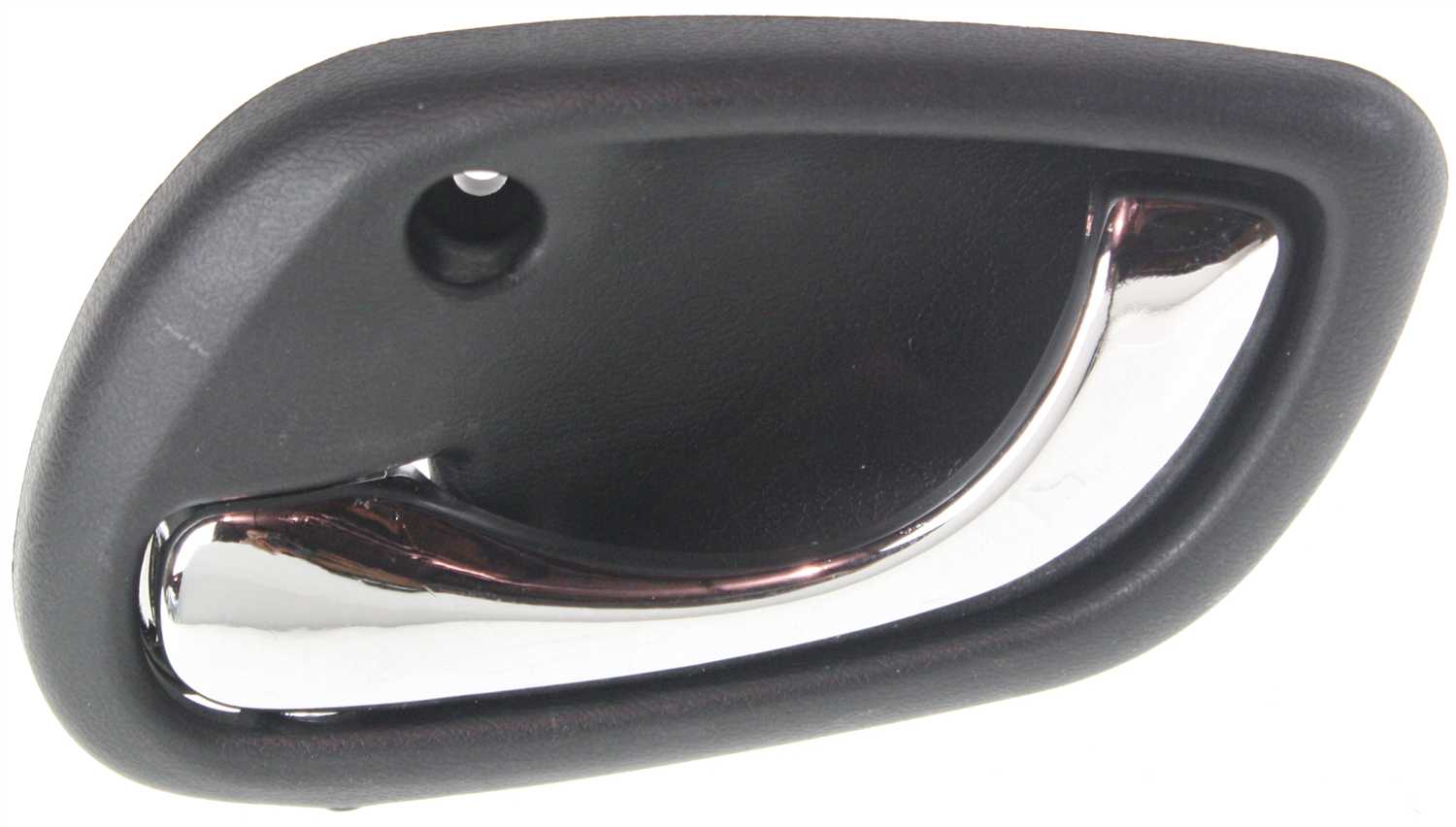 ESTEEM 95-02 / XL-7 02-06 FRONT INTERIOR DOOR HANDLE LH, Chrome Lever, Gray Housing, (=REAR)