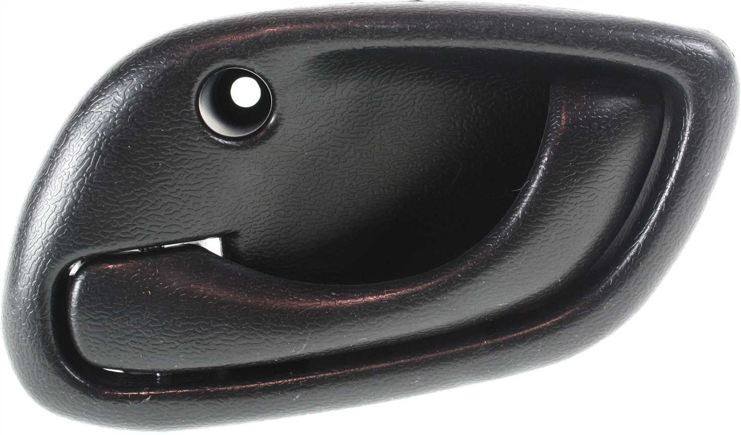 ESTEEM 95-02/XL-7 02-06 FRONT INTERIOR DOOR HANDLE LH, Textured Black (=REAR)