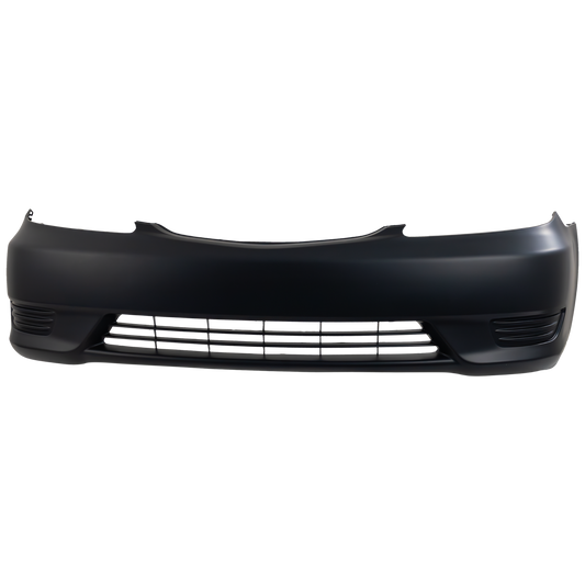 CAMRY 05-06 FRONT BUMPER COVER, Primed, w/o Fog Light Holes, LE/XLE Models, USA Built