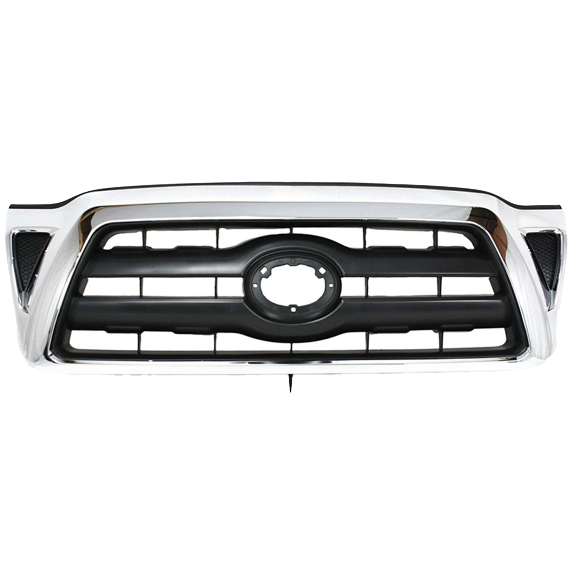 TACOMA 05-08 GRILLE, Chrome Shell/Black Insert