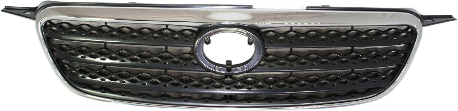 COROLLA 05-08 GRILLE, Chrome Shell/Painted Dark Gray Insert