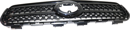 RAV4 06-08 GRILLE, Black Shell and Insert, 2.4L Eng, Base/Sport Models
