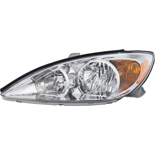 CAMRY 02-04 HEAD LAMP LH, Assembly, Halogen, LE/XLE Models