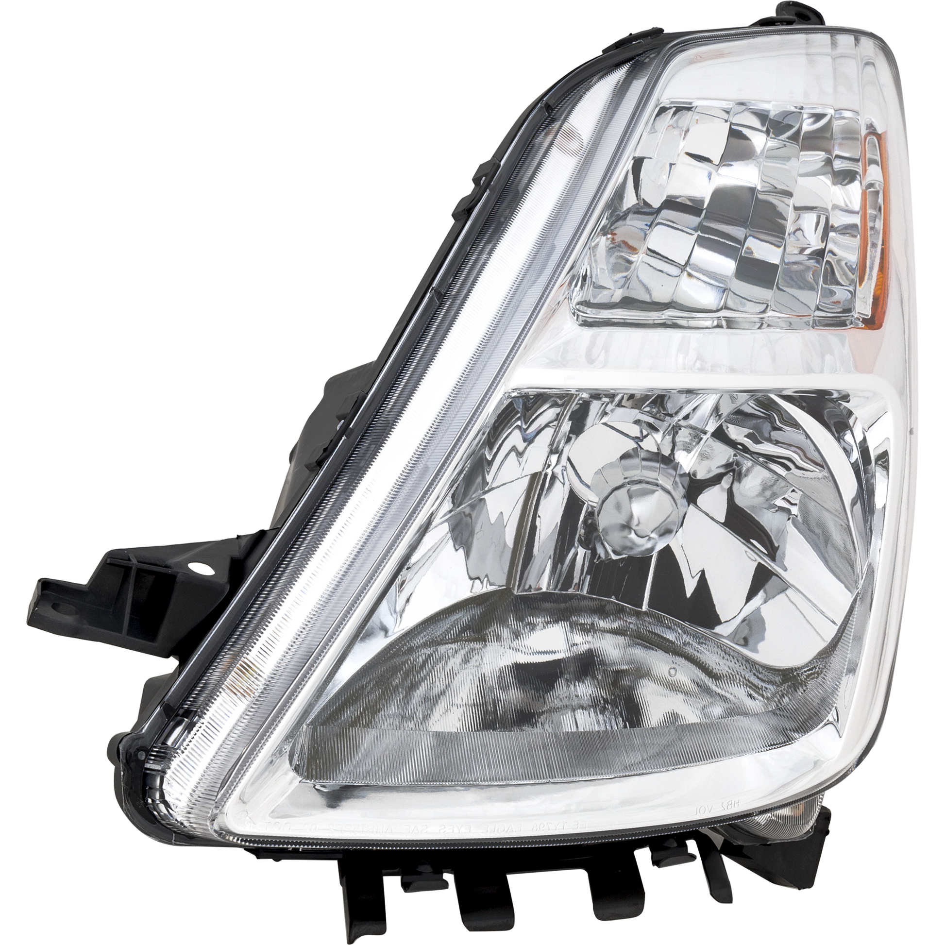 PRIUS 04-06 HEAD LAMP LH, Lens and Housing, Halogen, To 11-05