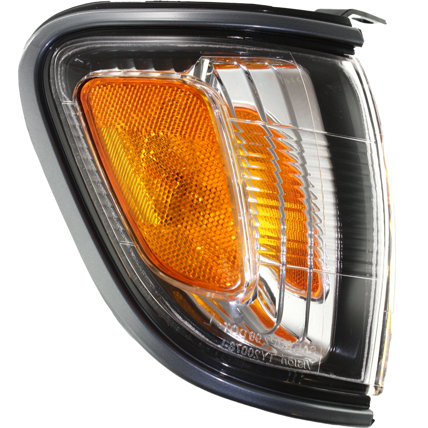 TACOMA 01-04 CORNER LAMP RH, Assembly, Park Lamp, w/ Dark Gray Trim