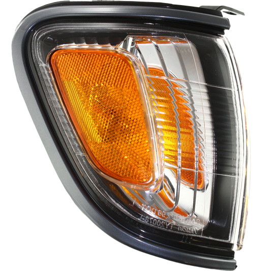 TACOMA 01-04 CORNER LAMP RH, Assembly, Park Lamp, w/ Dark Gray Trim