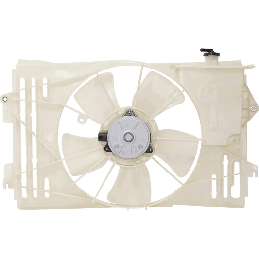 COROLLA/VIBE 03-08 RADIATOR FAN SHROUD ASSEMBLY, Includes Coolant Tank