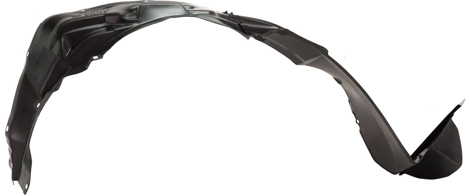 FJ CRUISER 07-14 FRONT FENDER LINER LH, Plastic, Vacuum Form, w/o Metal