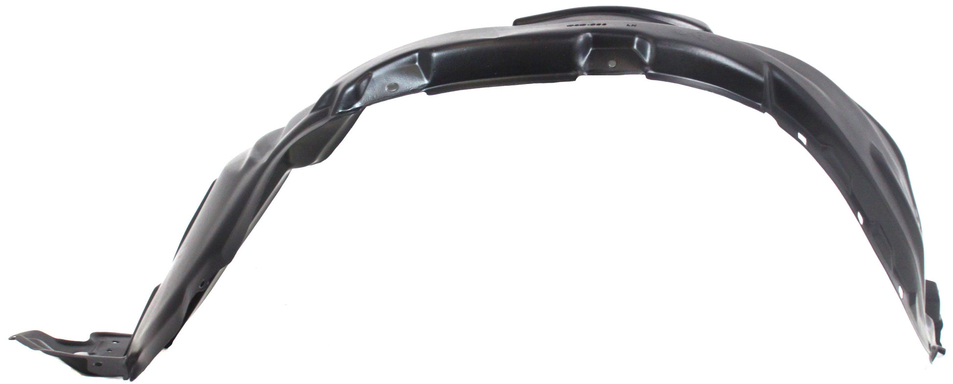 RAV4 06-12 FRONT FENDER LINER LH, Plastic, Vacuum Form, North America Built Vehicle, w/o Wheel Opening Flares
