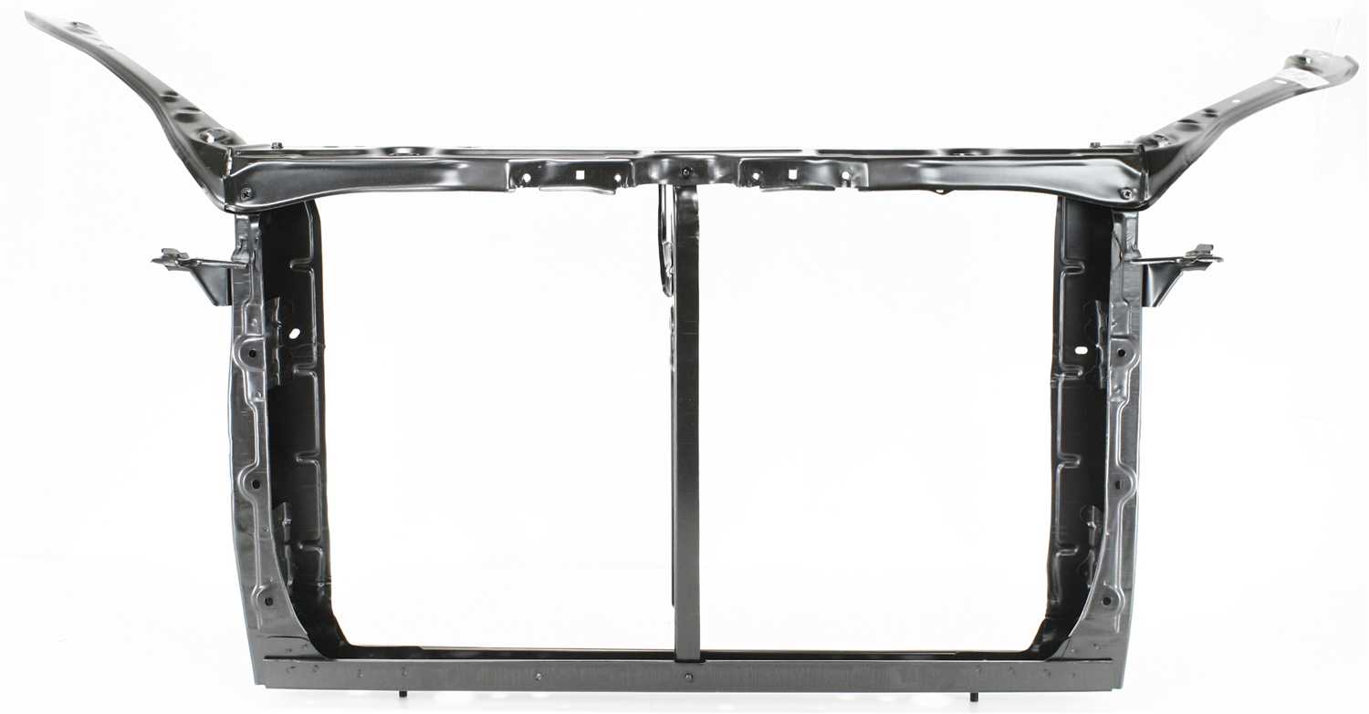 SIENNA 04-05 RADIATOR SUPPORT, Assembly, Black, Steel, To 9-05