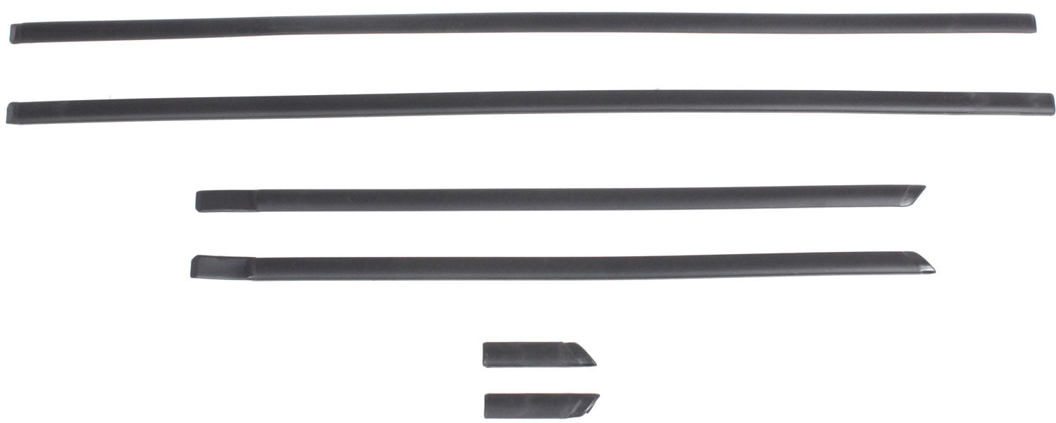 COROLLA 93-97 FRONT DOOR MOLDING, Assembly, 6 pcs