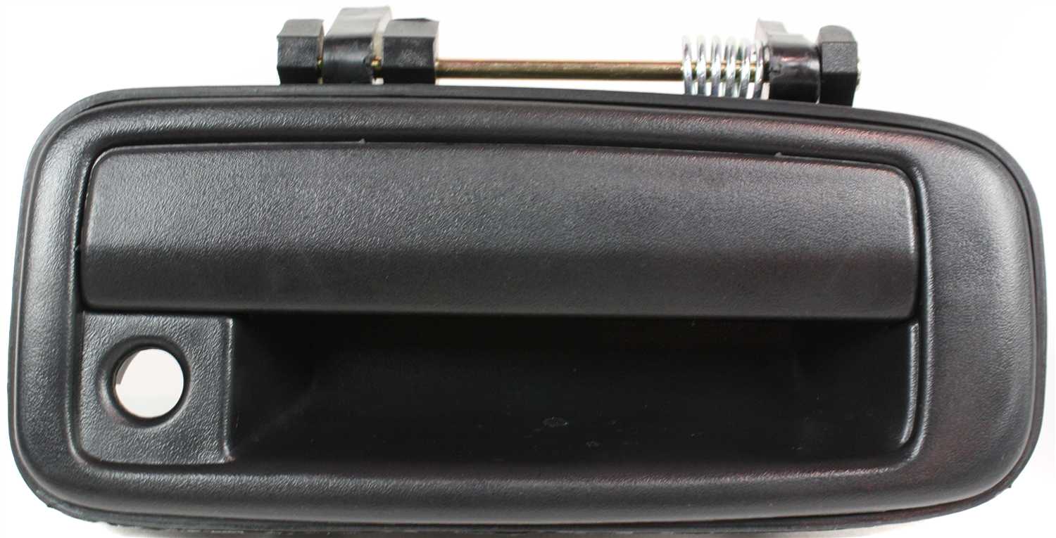 COROLLA 88-92 FRONT EXTERIOR DOOR HANDLE RH, Textured Black