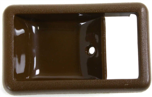 TOYOTA PICKUP 84-89 FRONT DOOR HANDLE CASE RH=LH, Inside, Brown