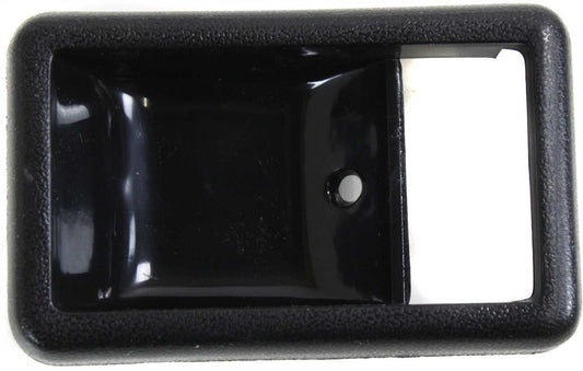 TOYOTA PICKUP 84-89 FRONT DOOR HANDLE CASE RH=LH, Inside, Black