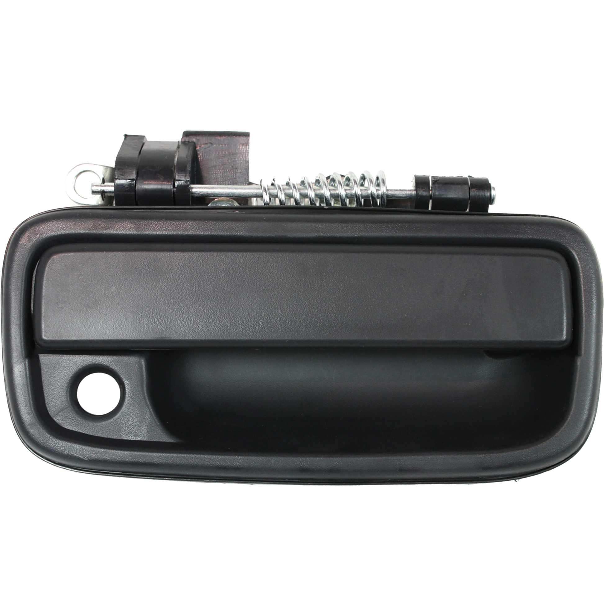 TACOMA 95-04 FRONT EXTERIOR DOOR HANDLE RH, Textured Black, w/ Keyhole