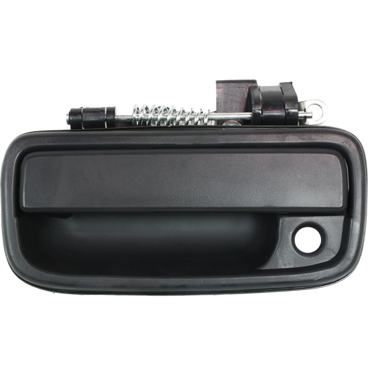 TACOMA 95-04 FRONT EXTERIOR DOOR HANDLE LH, Textured Black, w/ Keyhole