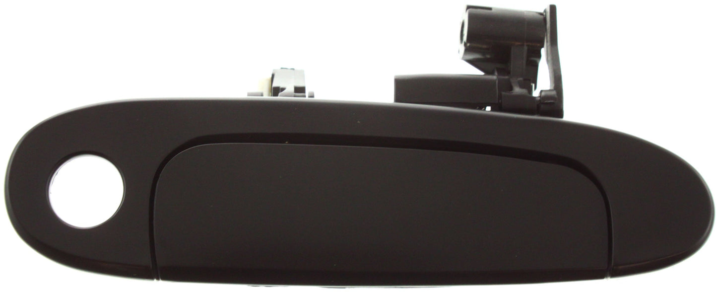 ECHO 00-05 FRONT EXTERIOR DOOR HANDLE RH, Smooth Black, w/ Keyhole