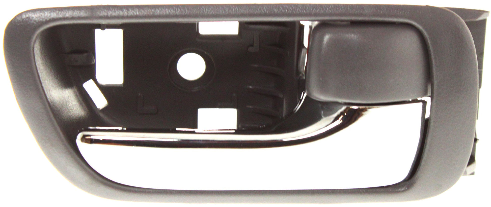 CAMRY 02-06 FRONT INTERIOR DOOR HANDLE RH, Textured Gray, With Chrome Lever, Japan/USA Built Vehicle, (=REAR)