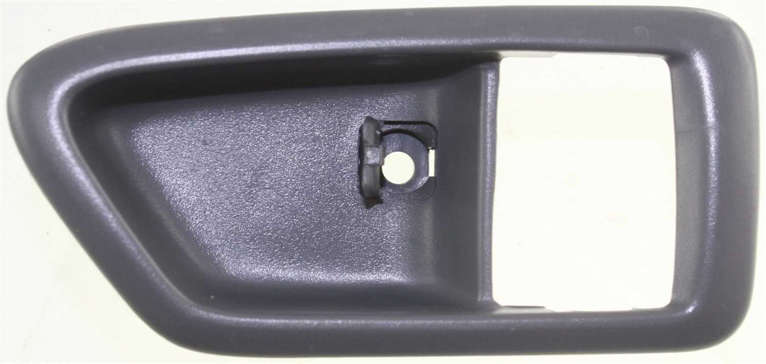CAMRY 97-01 / SOLARA 99-03 FRONT DOOR HANDLE CASE RH, Inside, Gray, Bezel Only (=REAR)